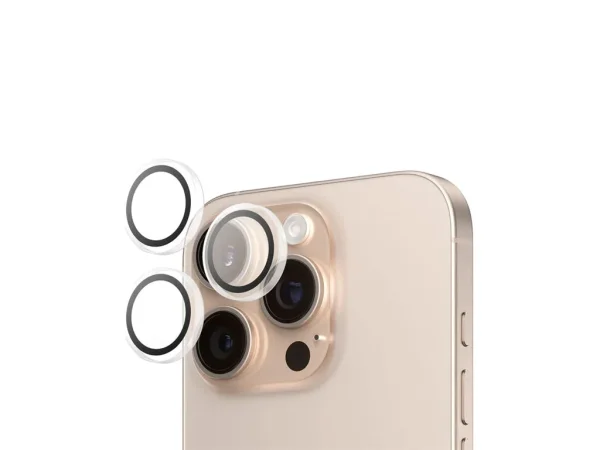 PanzerGlass Hoops Transparent Kameraschutz iPhone 16 Pro | 16 Pro Max