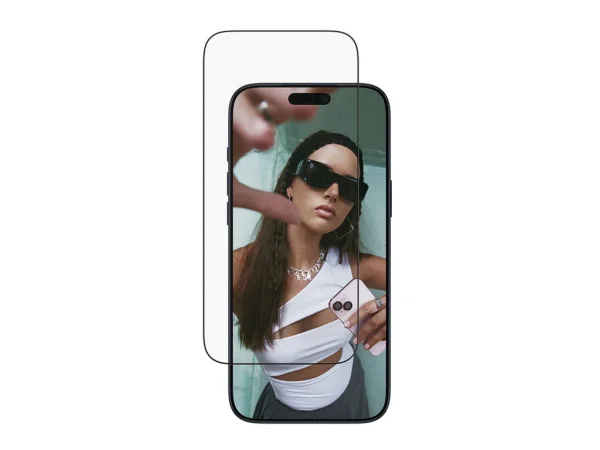 SAFE. by PanzerGlass Screen Protector w. Black Frame iPhone 17 Pro Max | Ultra-Wide Fit w. EasyAligner