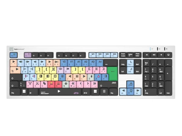 LogicKeyboard Avid Media Composer Slim DE (PC)