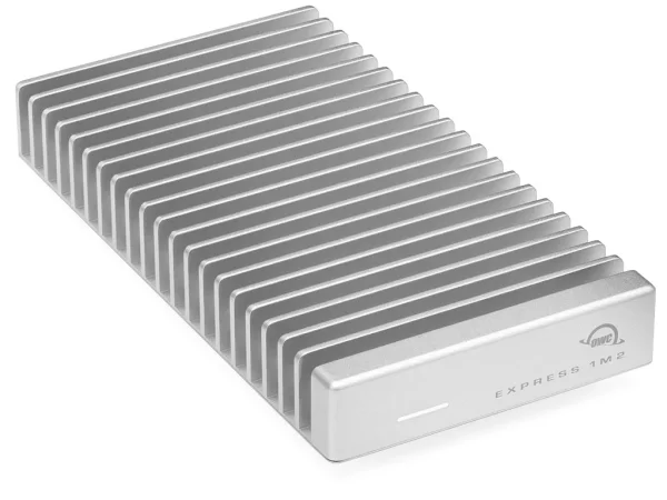 ?OWC Express 1M2 USB4 (40Gb/s) Bus-Powered Portable External Storage Enclosure for NVMe M.2 SSDs