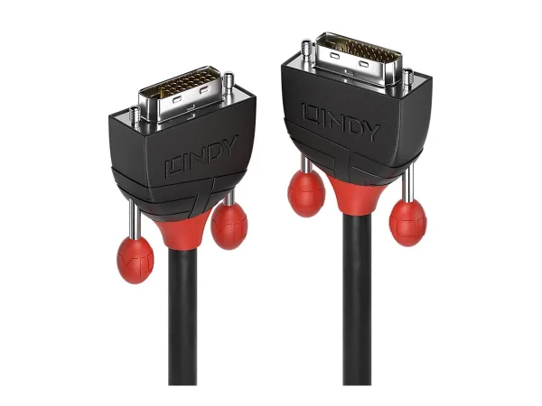 LINDY 1m DVI-D Dual Link Kabel Black