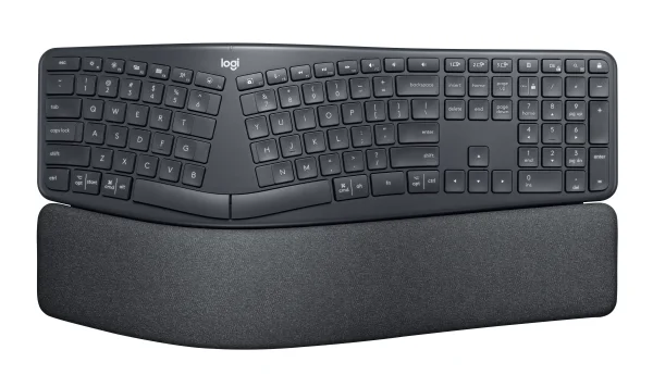 Logitech K860 for Business Tastatur Büro Bluetooth Englisch Graphit