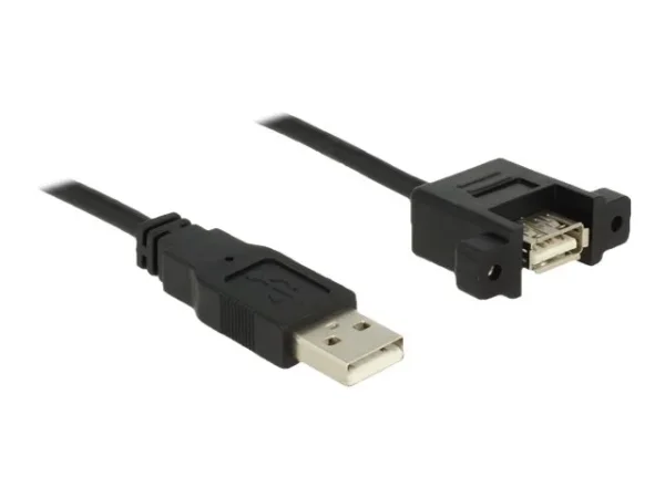DELOCK Kabel USB 2.0 Typ-A > Typ-A 0,5m