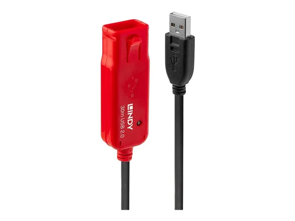 LINDY USB 2.0 Aktiv-Verlängerung 30m