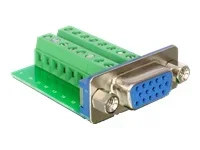 DELOCK Adapter Terminalblock > VGA-Bu
