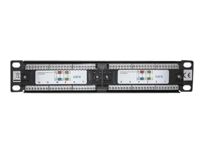 INT 12-Port Cat6 Patchpanel 25,4cm 10Z