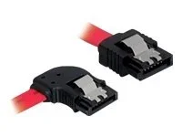 DELOCK Kabel SATA 50cm rot li/ge Metall