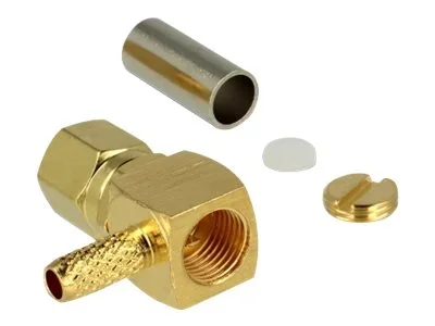 DELOCK SMC Stecker 90 gew. zum Crimpen