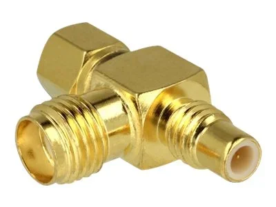 DELOCK Adapter SMC > SMC > SMA T-Stück