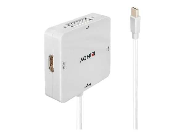 LINDY Mini-DP an HDMI DVI VGA Konverter