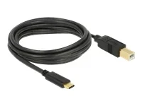 DELOCK USB 2.0 Kabel Type-C zu Typ-B 3 m