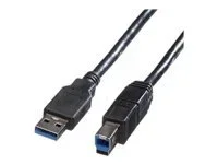 ROLINE USB 3.2 Gen 1 Kabel Typ A-B 1,8m