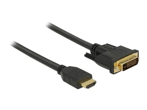 DELOCK HDMI zu DVI 24+1 Kabel 10 m