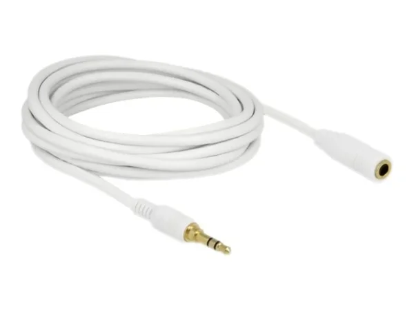 DELOCK Klinkenverlängerungskabel 5 m w