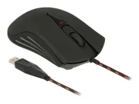 DELOCK Optische 4-Tasten USB Gaming Maus