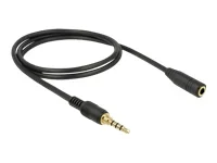 DELOCK KlinkenverlängerungsKabel 1 m