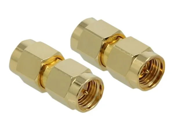 DELOCK Adapter SMA zu SMA Stecker 10GHz