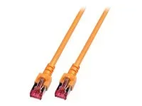 EFB Patchkabel Cat6 S/FTP ORANGE 0,15m
