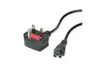 VALUE UK Netzkabel 3pol Notebook 3A 1,8m