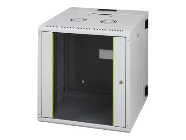 DIGITUS Wandschrank 48,3cm 9HE Schwenkr.