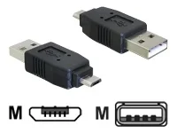 DELOCK Adapter USB micro-B m USB2.0 A-m