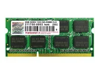 TRANSCEND SODIMM DDR3 1333Mhz 2GB Non-EC