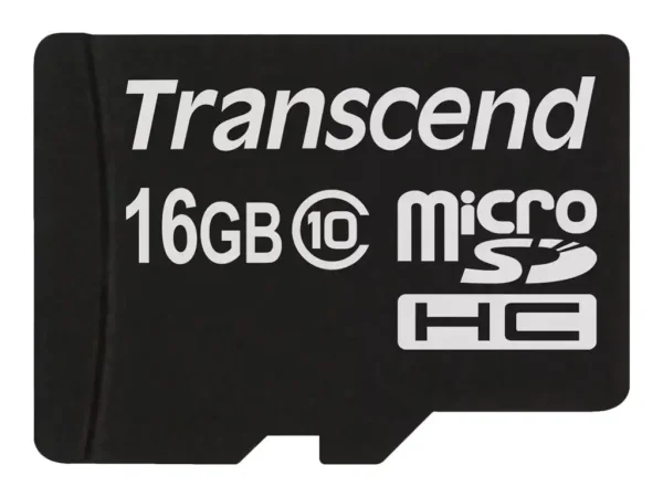 TRANSCEND 16GB micro SDHC Card Class 10