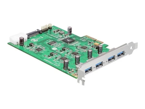 DELOCK IOI PCIe USB 3.0 Quad Channel 4 P