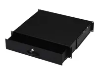 DIGITUS Schublade 2HE schwarz