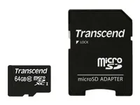 TRANSCEND Premium 64GB microSDXC UHS-I