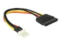 DELOCK Kabel SATA 15 Pin > Floppy 4 Pin