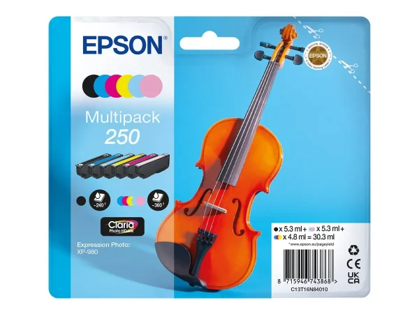 EPSON Multipack 6-colours 250 Ink