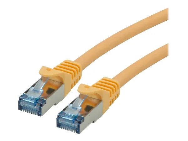 ROLINE Patchkabel Kat.6A gelb 15m