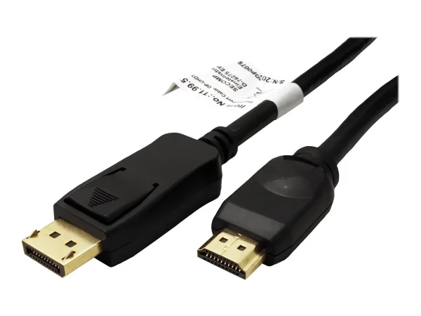 VALUE DP Kabel DP - UHDTV ST/ST 1m