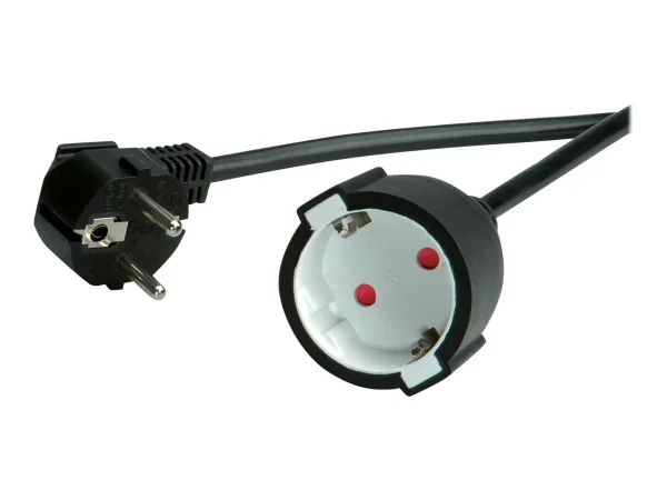 VALUE SchutzkontaktVerlängerungskabel 3m