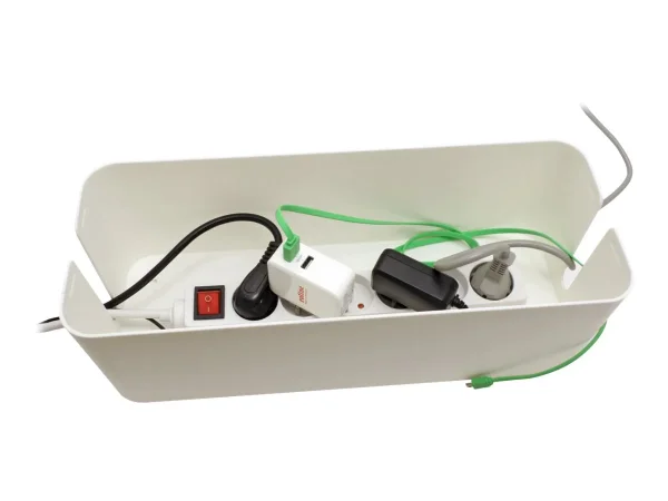 VALUE Kabel-Box gross weiss