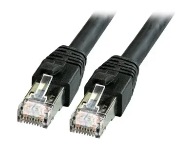 EFB Patchkabel S/FTP Cat8 BC LSZH SCHWAR