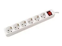 VALUE 6-fach Steckdosenleiste Schalter6m