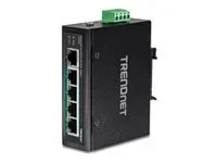 TRENDNET TI-PE50 DIN-Rail Switch PoE+
