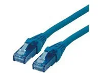 ROLINE Patchkabel Kat.6A blau 10m