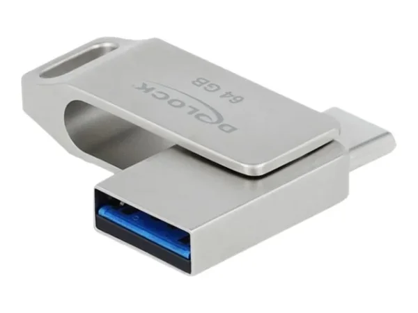 DELOCK USB 3.2 Gen 1 USB-C + Typ-A 64 GB