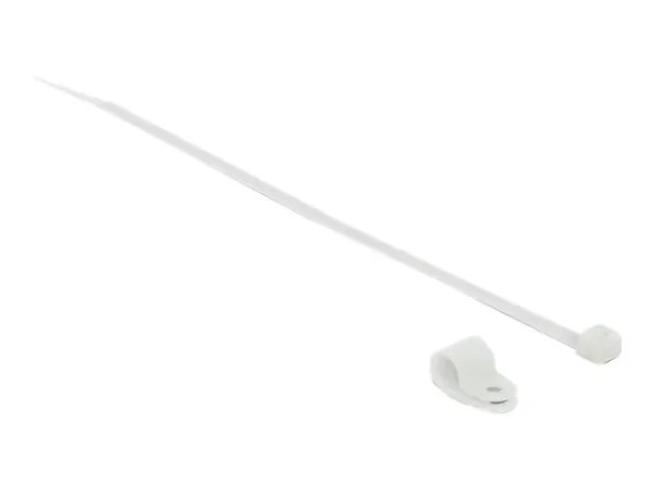 DELOCK Befestigungsschelle 7,9 weiss
