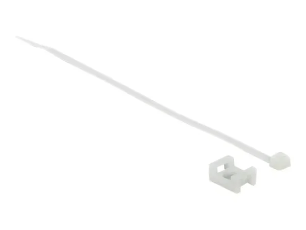 DELOCK Schraubhalter 15 x 10mm weiss