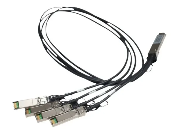 HPE X242 QSFP 4x10G SFP+ 1m DAC Cable