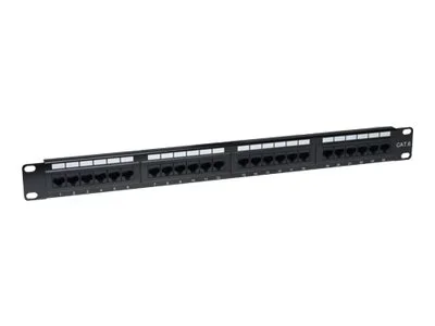 INTELLINET Cat6 Patch Panel 24 Ports