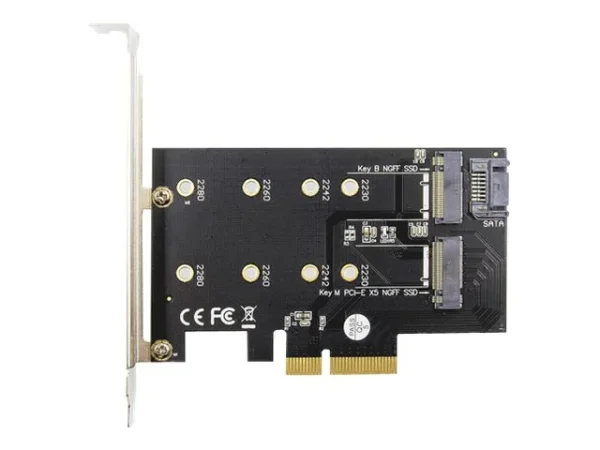 DIGITUS M.2 NGFF/NVMe SSD PCIe card