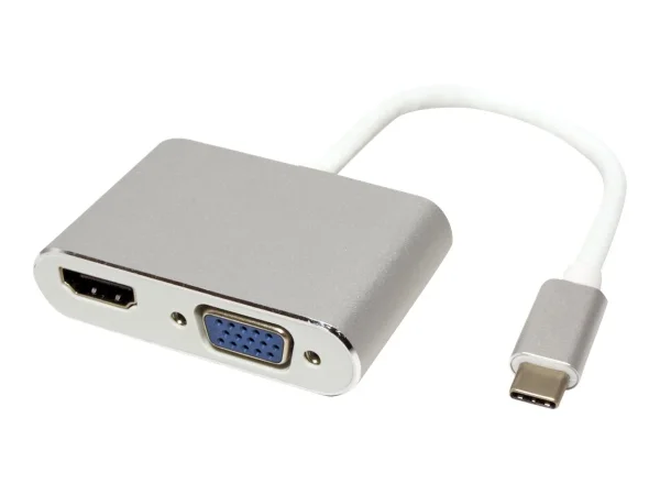 ROLINE Display Adapter USB Typ C - VGA