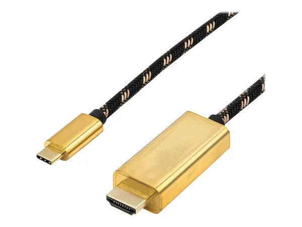 ROLINE GOLD USB Typ C - HDMI ST/ST 1m