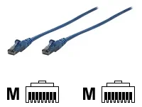 INT Netzwerkkabel Cat6 U/UTP 10m blau