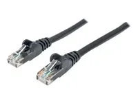 INT Netzwerkkabel Cat6 U/UTP 2m schwarz